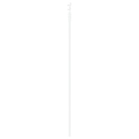 Produktbild för Skjutdörr Vit 93 x 211 cm Massivt tallträ och glas