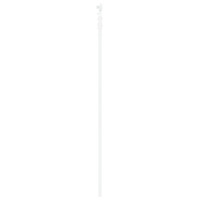 Produktbild för Skjutdörr Vit 93 x 211 cm Massivt tallträ och glas