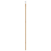 Produktbild för Skjutdörr Naturfärg 93 x 232 cm Massivt tallträ och glas
