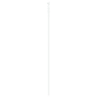 Produktbild för Skjutdörr Vit 93 x 232 cm Massivt tallträ och glas