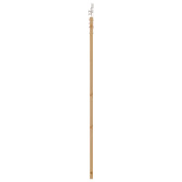 Produktbild för Skjutdörr Brun 73.5 x 198.5 cm Trä och metall