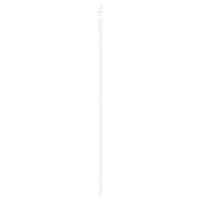 Produktbild för Skjutdörr Vit 83 x 211 cm Massivt tallträ och glas