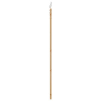 Produktbild för Skjutdörr Naturfärg 93 x 211 cm Massivt tallträ och glas
