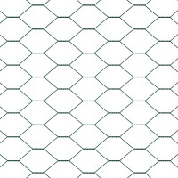 Produktbild för Svetsat trådstängsel 10 x 0,4 m PVC-belagda stål Grön Mesh