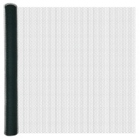 Produktbild för Utomhus hexagonal stängsel med stolpe 10 x 1,6 m Grön Mesh