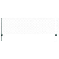 Produktbild för Utomhus hexagonal stängsel med stolpe 25 x 0,8 m Grön Mesh