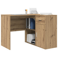Produktbild för Hörnskrivbord med låda Artisan Ek 102 x 88 x 75 cm