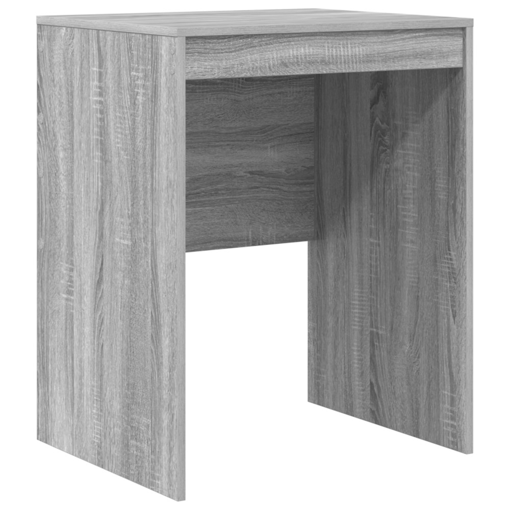 Produktbild för Skrivbord med låda med hylla med lagring 2 pcs Grå Sonoma