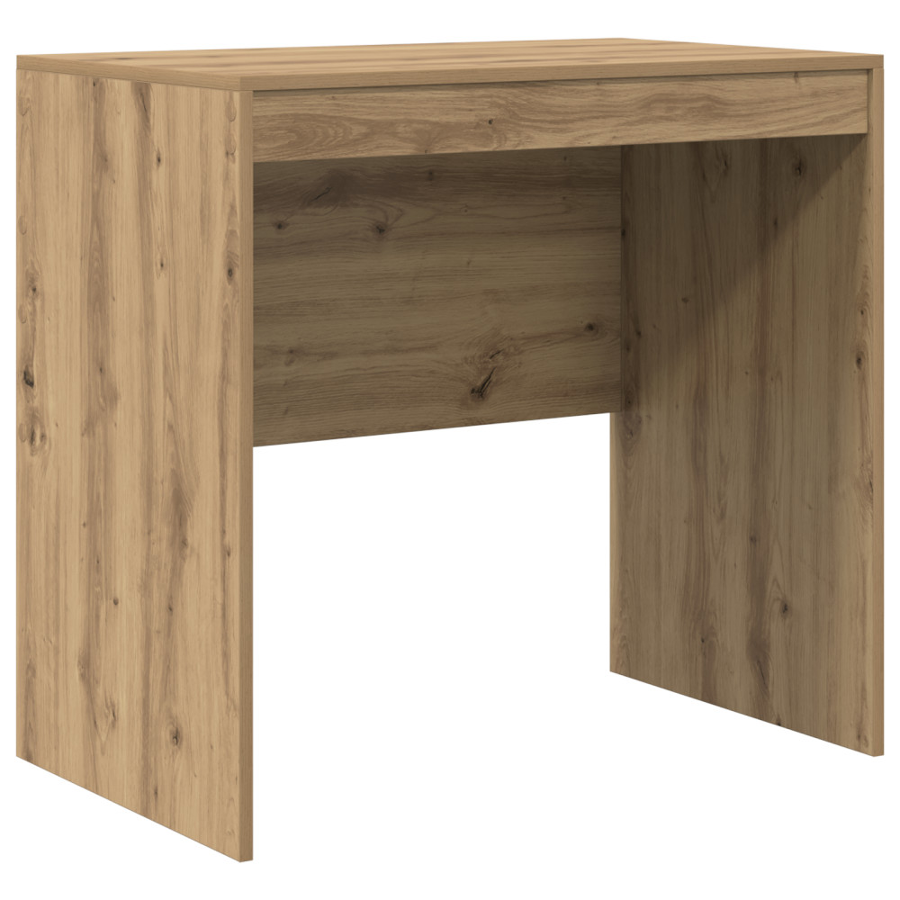 Produktbild för Skrivbord med låda med hylla med lagring 2 pcs Artisan Ek