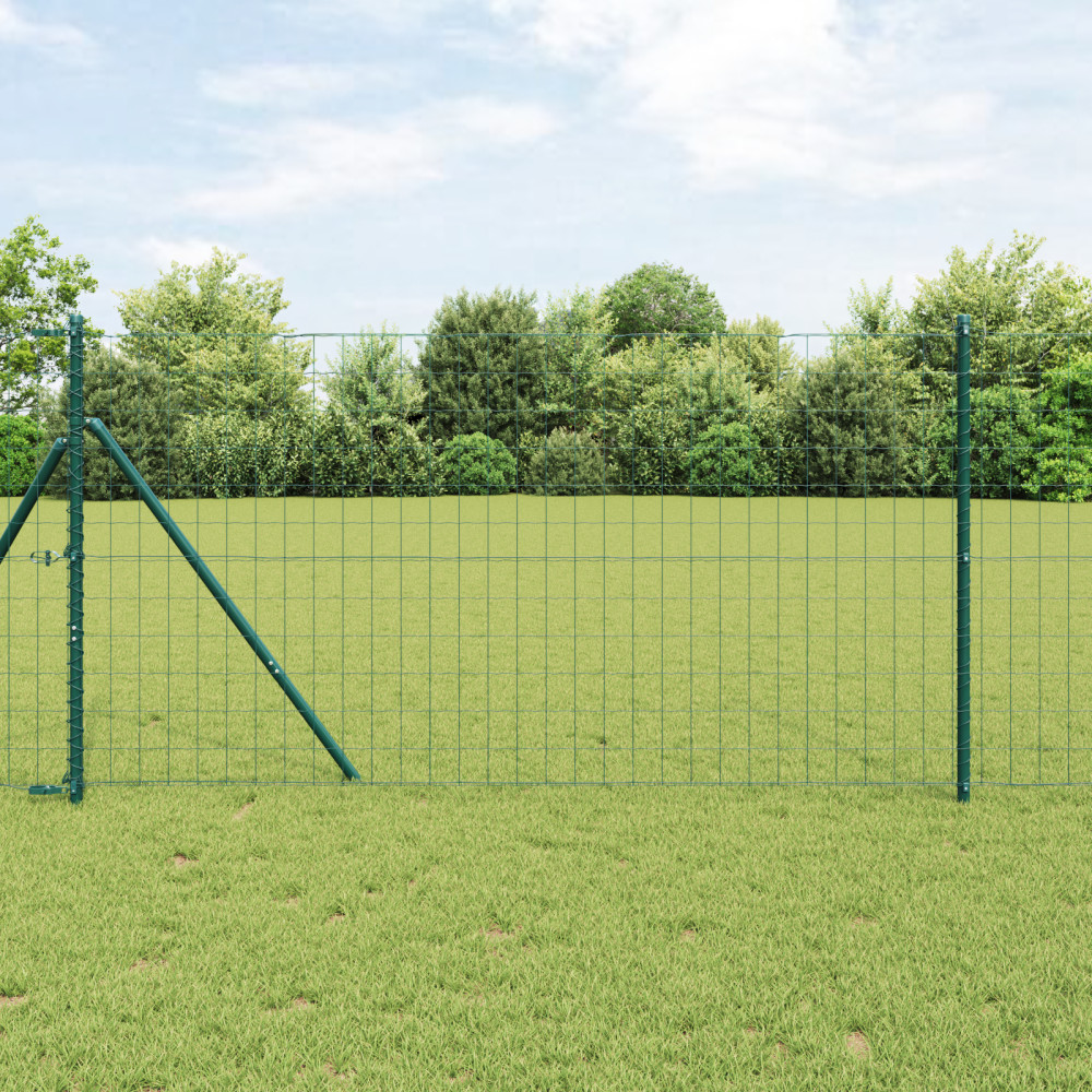 Produktbild för Utomhus Euro Zaorlarsgränd 25 x 1 m PVC-belagda stål Grön Mesh