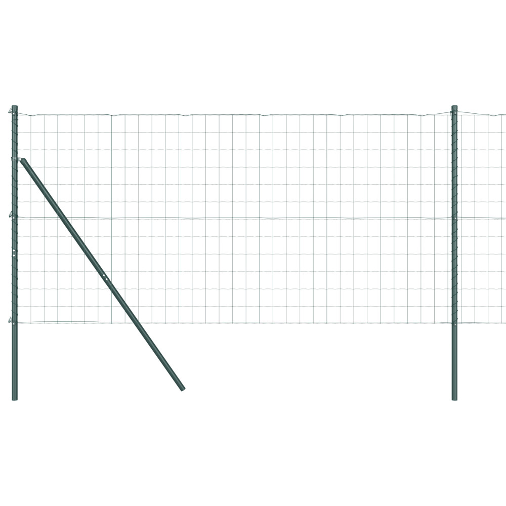 Produktbild för Utomhus Euro Zaorlarsgränd 25 x 1 m PVC-belagda stål Grön Mesh