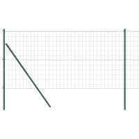 Produktbild för Utomhus Euro Zaorlarsgränd 25 x 1 m PVC-belagda stål Grön Mesh
