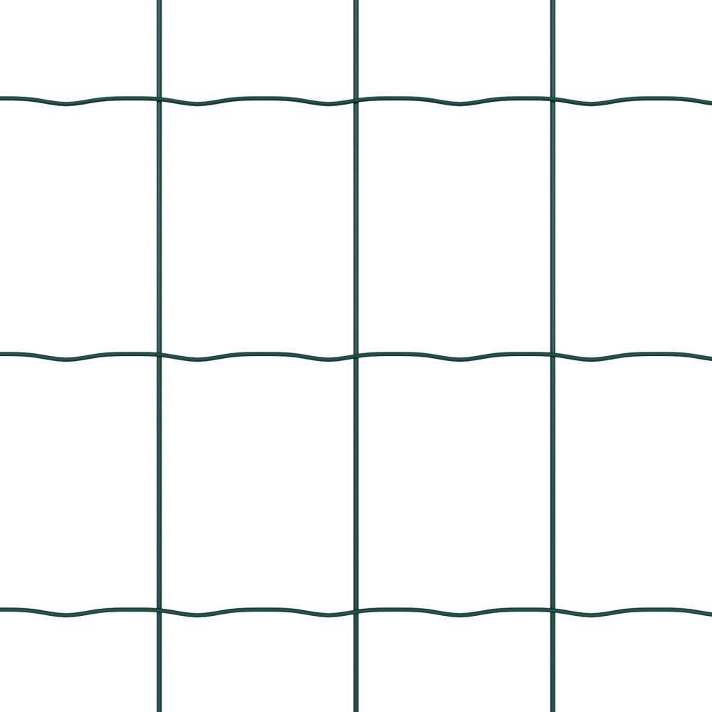 Produktbild för Utomhus Euro Zaorlarsgränd 25 x 1 m PVC-belagda stål Grön Mesh