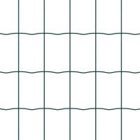 Produktbild för Utomhus Euro Stängsel med Spikar 50 x 0,4 m PVC-belagda stål