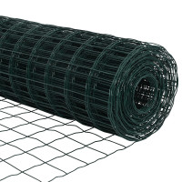 Produktbild för Utomhus Euro Stängsel med Spikar 50 x 0,6 m PVC-belagda stål