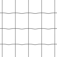 Produktbild för Svetsat trådgalleri med piggar 50 x 0,4 m (B x H)