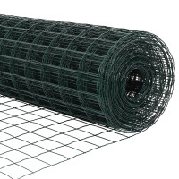Produktbild för Svetsat Stålstaket med Betongbas 50 x 0,4 m (B x H)