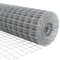 Produktbild för Utomhus Euro Staket med Betongbas 10 x 1,2 m Varmförzinkad stål