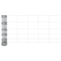 Produktbild för Markfixerat Svetsat Stängsel 25 x 0,8 m Varmförzinkad stål Mesh