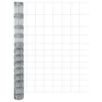 Produktbild för Markfixerat Svetsat Stängsel 25 x 1,5 m Varmförzinkad stål Mesh