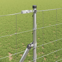 Produktbild för Markfixerat Svetsat Stängsel 50 x 1,2 m Varmförzinkad stål Mesh