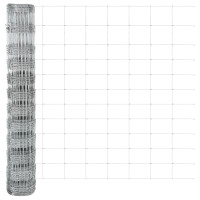 Produktbild för Markfixerat Svetsat Stängsel 50 x 1,2 m Varmförzinkad stål Mesh
