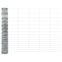 Produktbild för Markfixerat Svetsat Stängsel 50 x 1,2 m Varmförzinkad stål Mesh