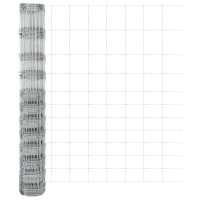 Produktbild för Markfixerat Svetsat Stängsel 50 x 1,4 m Varmförzinkad stål Mesh
