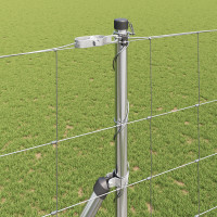 Produktbild för Markfixerat Svetsat Stängsel 50 x 1,5 m Varmförzinkad stål Mesh