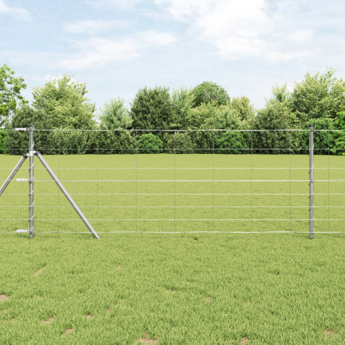 vidaXL Markfixerat Svetsat Stängsel 100 x 0,8 m (B x H)