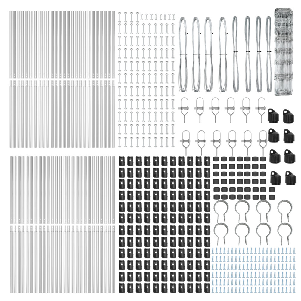 Produktbild för Markfixerat Svetsat Stängsel 100 x 1 m (B x H)