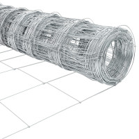 Produktbild för Svetsat trådgalleri med piggar 50 x 0,8 m Varmförzinkad stål