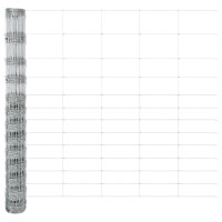 Produktbild för Svetsat Stålstaket med Betongbas 25 x 1,5 m Varmförzinkad stål