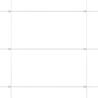 Produktbild för Svetsat Stålstaket med Betongbas 50 x 1 m Varmförzinkad stål