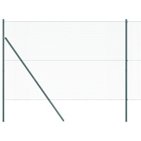 Produktbild för Utomhus sexkantig stängsel markfäste 10 x 1,6 m Grön Mesh