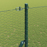Produktbild för Markfixerat Svetsat Stängsel 10 x 1,6 m (B x H)