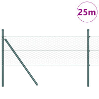 Produktbild för Markfixerat Svetsat Stängsel 25 x 0,8 m (B x H)