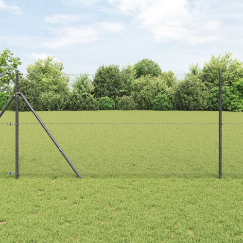 vidaXL Markfixerat Svetsat Stängsel 10 x 1,2 m (B x H)