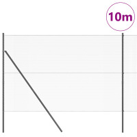 Produktbild för Markfixerat Svetsat Stängsel 10 x 1,6 m (B x H)