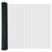 Produktbild för Svetsat trådgalleri med piggar 10 x 1,2 m (B x H)