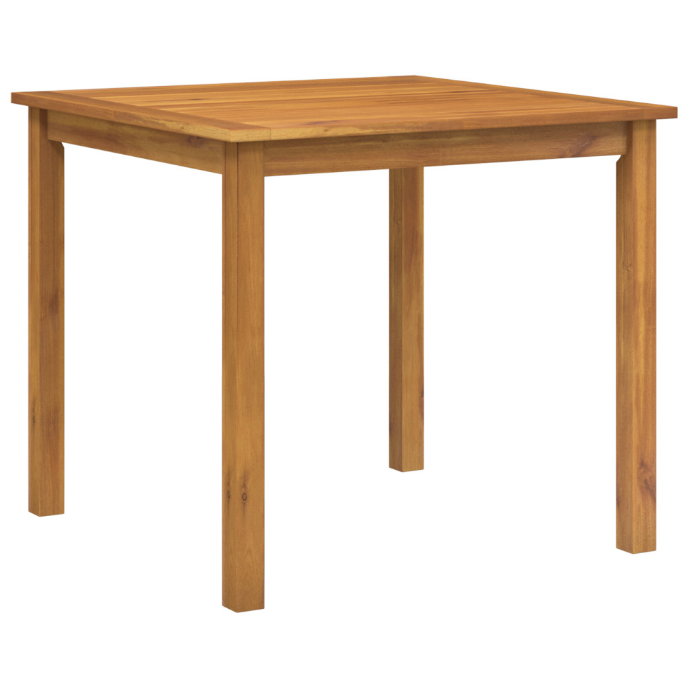 Produktbild för Trädgårdsmöbelset 3 pcs Svart Massivt Akaciaträ
