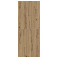 Produktbild för Kontorsskåp Artisan Ek 60 x 32 x 152,5 cm Konstruerat trä