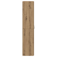 Produktbild för Kontorsskåp Artisan Ek 60 x 32 x 152,5 cm Konstruerat trä
