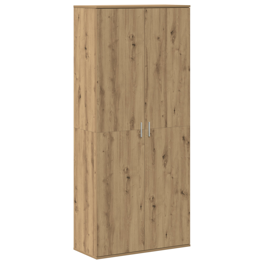 Produktbild för Högskåp artisan ek 80 x 35 x 180 cm Konstruerat trä