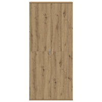 Produktbild för Högskåp artisan ek 80 x 35 x 180 cm Konstruerat trä