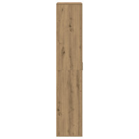 Produktbild för Högskåp artisan ek 80 x 35 x 180 cm Konstruerat trä