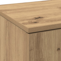 Produktbild för Högskåp artisan ek 80 x 35 x 180 cm Konstruerat trä