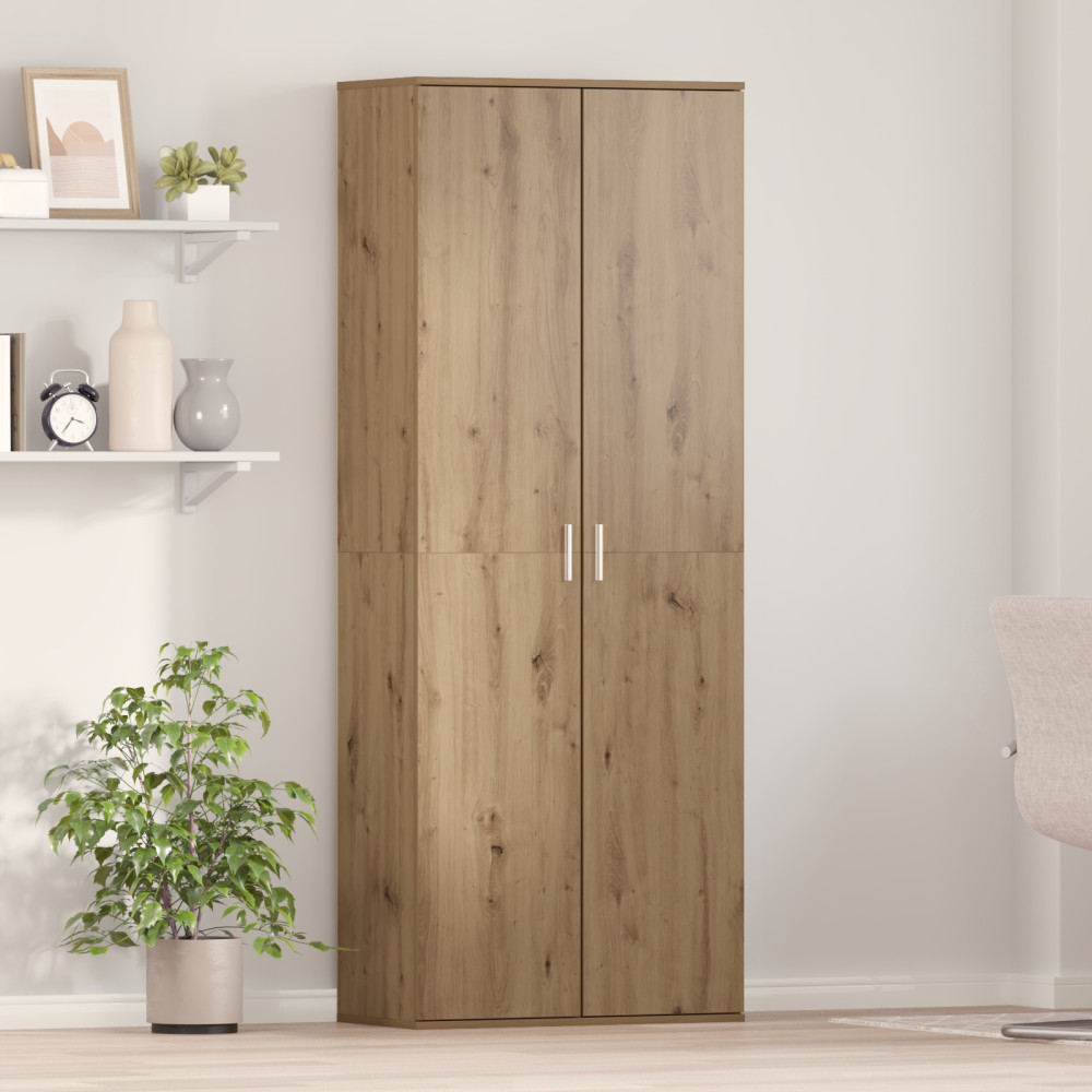 Produktbild för Skåp Artisan Ek 70 x 33.5 x 180 cm Konstruerat trä