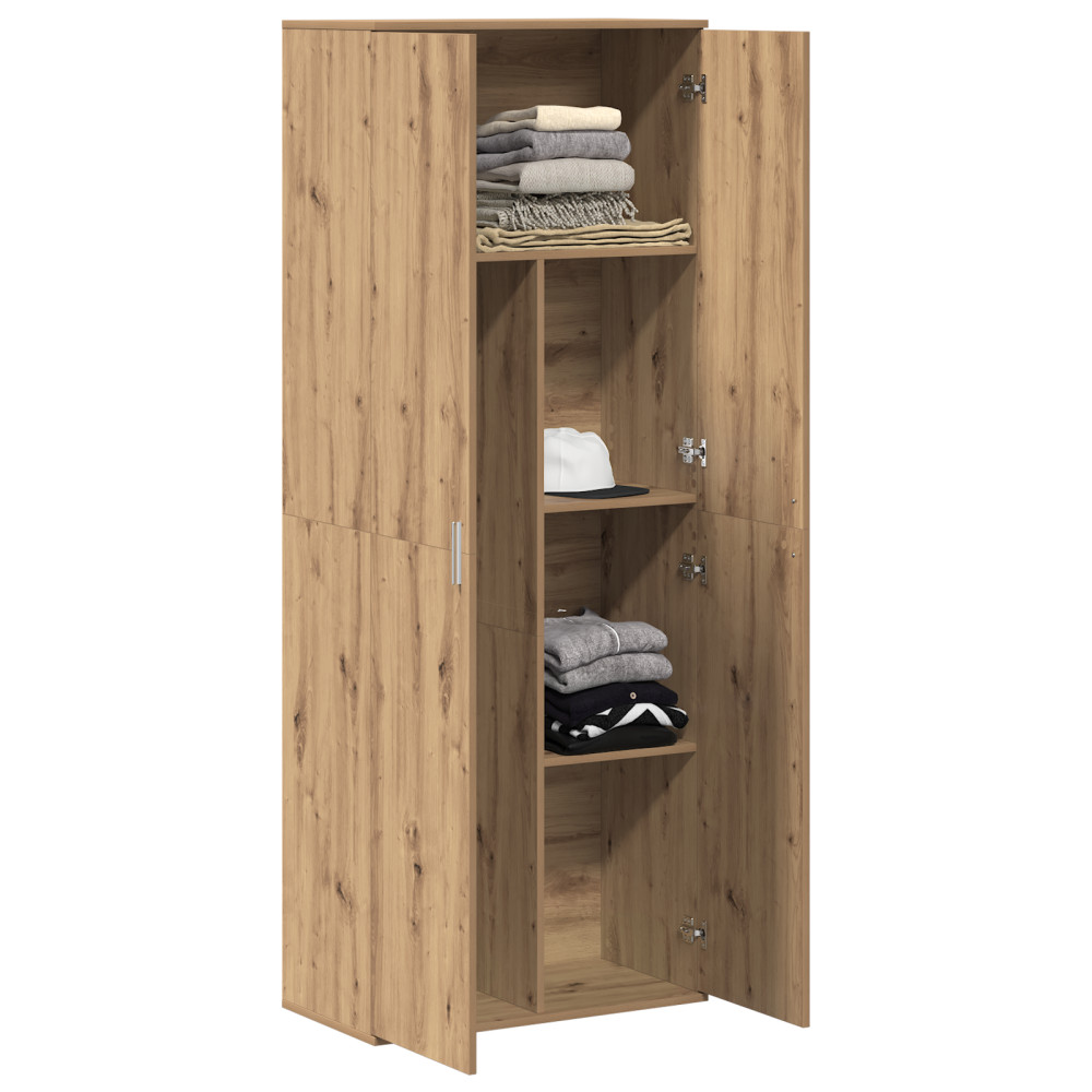 Produktbild för Skåp Artisan Ek 70 x 33.5 x 180 cm Konstruerat trä