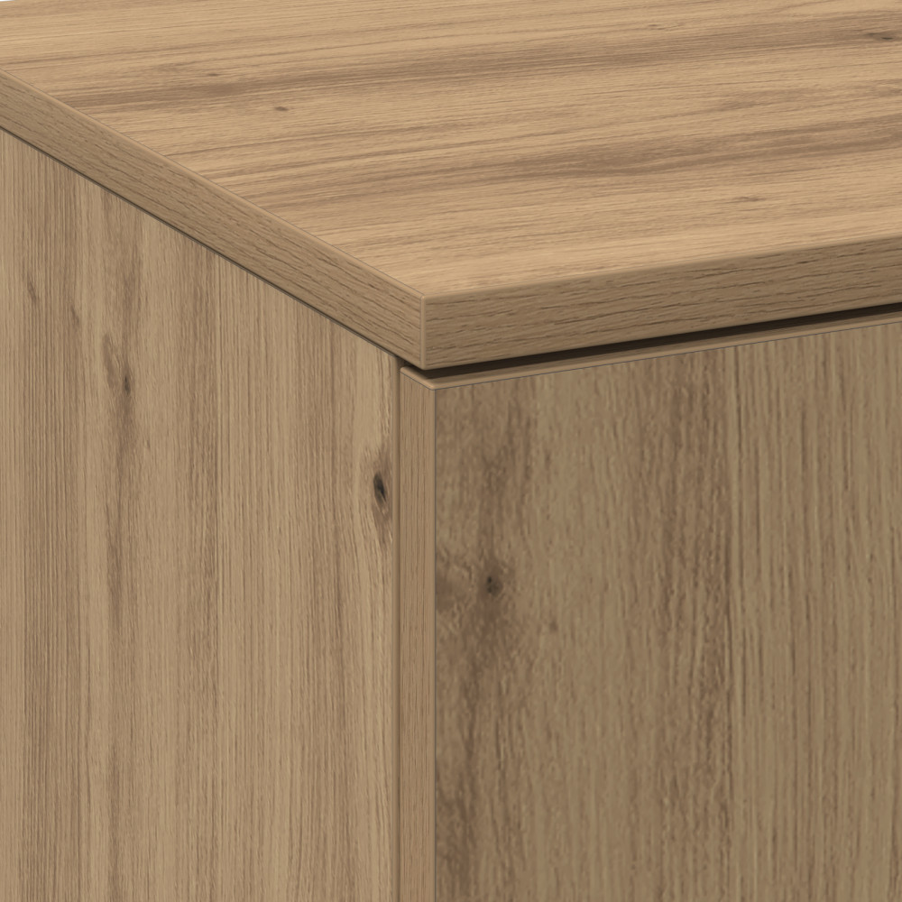 Produktbild för Skåp Artisan Ek 70 x 33.5 x 180 cm Konstruerat trä